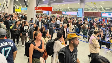Atención sanjuaninos: demoras y colapso en el aeropuerto de Santiago de Chile