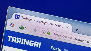 La portada de Taringa! La portada de Taringa!