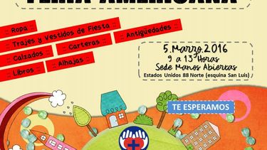 Feria Americana a beneficio de la Fundación Manos Abiertas