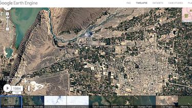 Así cambió San Juan: desde 1984, visto desde el espacio