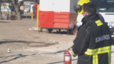 Pánico en Caucete por una llamarada frente a una estación de servicio
