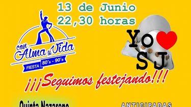 Estos son los ganadores de entradas para la fiesta de los 80 y 90