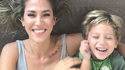El divertido momento del hijo de Jimena Barón con una familia sanjuanina