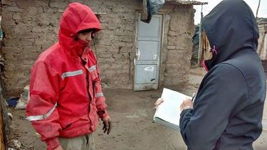 Después de la lluvia, Rivadavia sale a controlar las zonas más vulnerables