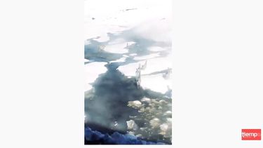 Asombrosas postales de lo que dejaron las nevadas en Calingasta