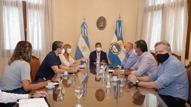 Uñac reunió al Comité de Emergencia ante el pronóstico de fuertes tormentas