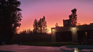 El extraño cielo sanjuanino que fue furor en las redes