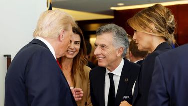 Macri y Trump, juntos en la final del Mundial de Clubes