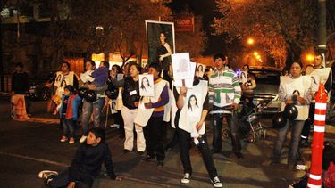 Escrache frente al Sanatorio Argentino por denuncia de mala praxis