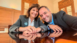 Patricia Bullrich y Manuel Adorni, en tiempos de buena sintonía. Patricia Bullrich y Manuel Adorni, en tiempos de buena sintonía.