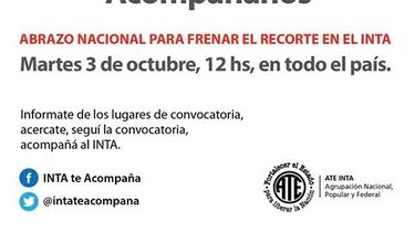 San Juan se suma a la jornada de reclamo del INTA en todo el país
