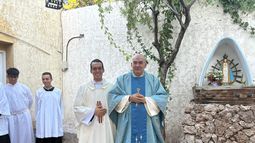 El padre Rómulo Cámpora inició su misión en Nuestra Señora de Luján con un fuerte llamado a la unidad