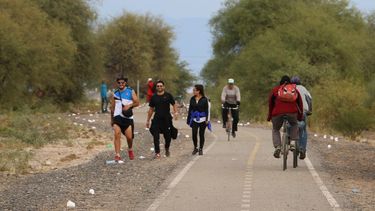 Agua en la Senda del Peregrino, la yapa del nuevo acueducto a Vallecito