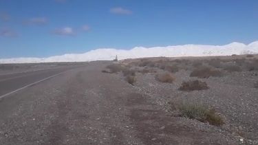 Impresionantes imágenes de la Cordillera de los Andes nevada