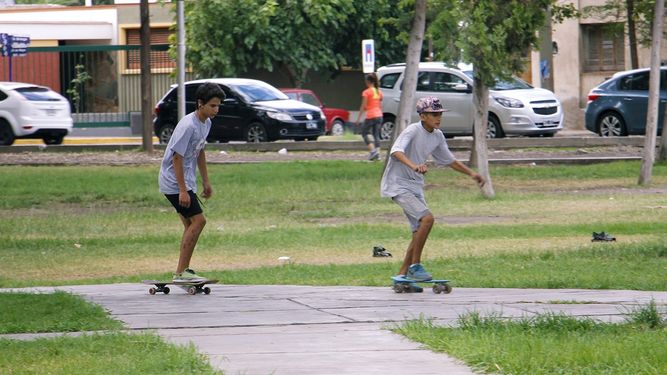 Domingo primaveral, ideal para ir practicando el picnic del 21