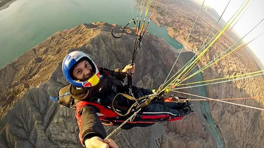 La unión entre el sanjuanino accidentado en Ullum y el parapente: He tenido el gusto de ver volar a mi viejo, amigos y cóndores