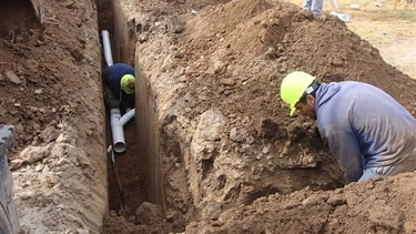 Finalizó una obra cloacal en Ullum