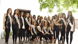 Primer día de capacitación: Las candidatas a Reina del Sol recorrieron la ciudad