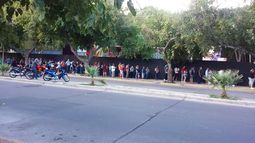 Ansiedad a full: desde temprano hay filas para la FNS