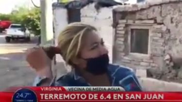 La insólita experiencia de una sanjuanina con el terremoto: Me saltó el colero