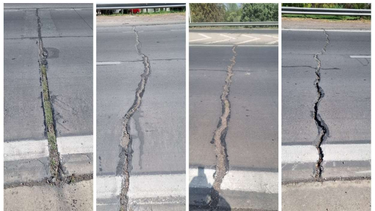 Más mejoras a la Circunvalación de San Juan: ahora les toca a las grietas