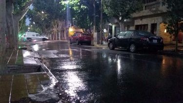 Mirá las consecuencias que dejó la lluvia del sábado en San Juan