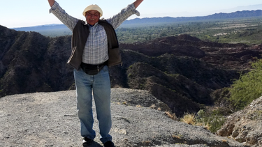 Juan Díaz es jachallero y el encargado de nombrar a los cóndores que son rescatados, rehabilitados y liberados.