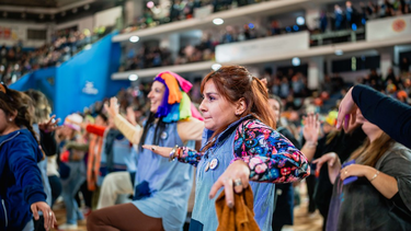 Docentes sanjuaninos recibieron una capacitación vinculada a juegos y canciones.