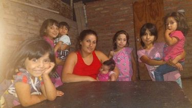 Una sanjuanina tuvo a su séptima hija y quiere que Alberto sea el padrino