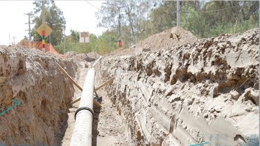 Mirá los avances de la obra de agua potable pensada para el San Juan del millón de habitantes