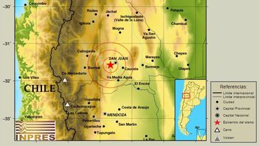 Dos por uno: volvió a temblar y esta vez fue en Zonda