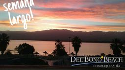 Del Bono Beach, el lugar ideal para el finde largo