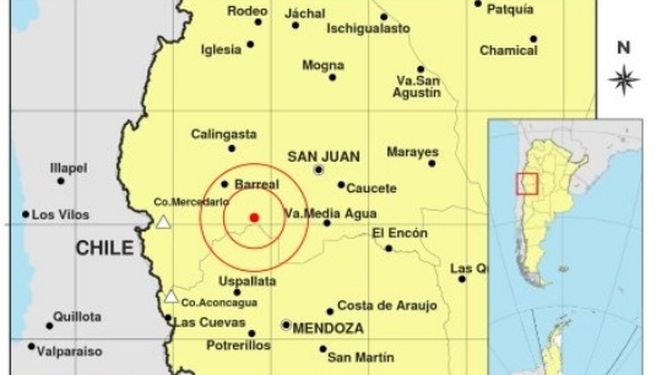 Fuerte temblor en San Juan