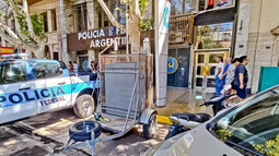 Monitoreo en Plaza 25 de Mayo