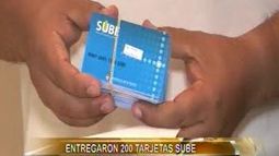 Entregaron tarjetas SUBE a sectores vulnerables de la comunidad