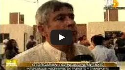 Otorgarán nuevas licencias a taxistas