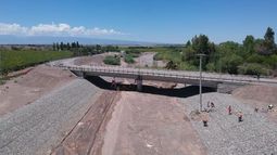 Inauguran un puente y otras novedades para el aniversario de Albardón