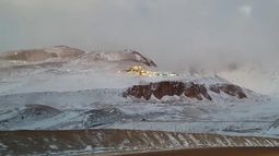 El impactante video de Veladero tapado de nieve. Imagen de archivo&nbsp;