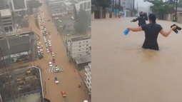 Desastre climático en Brasil: lluvias intensas provocaron grandes inundaciones