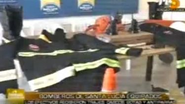 Más equipamiento para Bomberos santaluceños