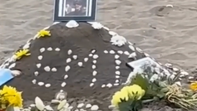 Video: el sentido homenaje de la familia del sanjuanino desaparecido en la playa de La Serena