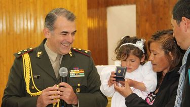 Melani, séptima hija mujer, se convirtió en ahijada de Macri