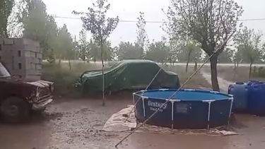 Tras el intenso calor, ¡volvió la lluvia a San Juan!