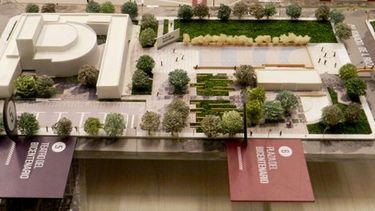 Plaza Bicentenario: Tendrá un puente, una fuente y un mini anfiteatro