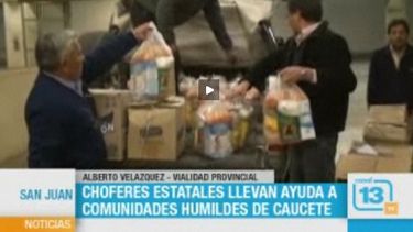 Choferes solidarios