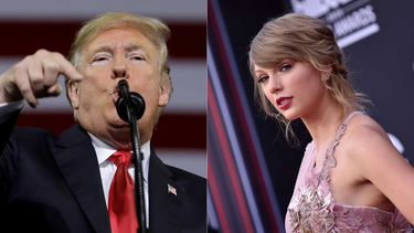 Donald Trump volvió a cargar contra Taylor Swift