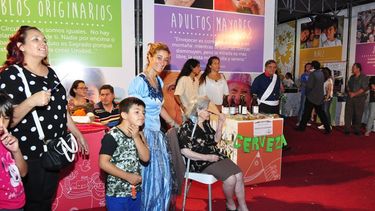La feria se llenó de familias la segunda noche
