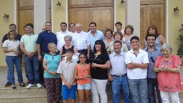 En Santa Lucía despidieron al Padre Fuentes