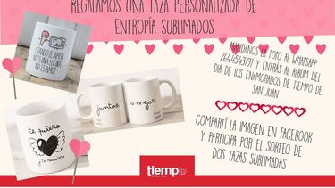 Mandá tu foto y nosotros te damos el regalo de San Valentín