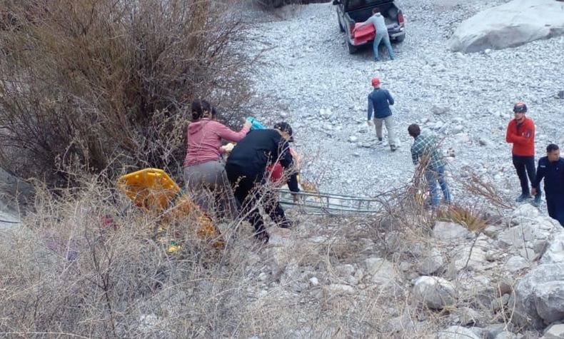 El hombre fue asistido y trasladado a la Clínica El Castaño